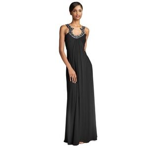 Elegant Black Evening Gown